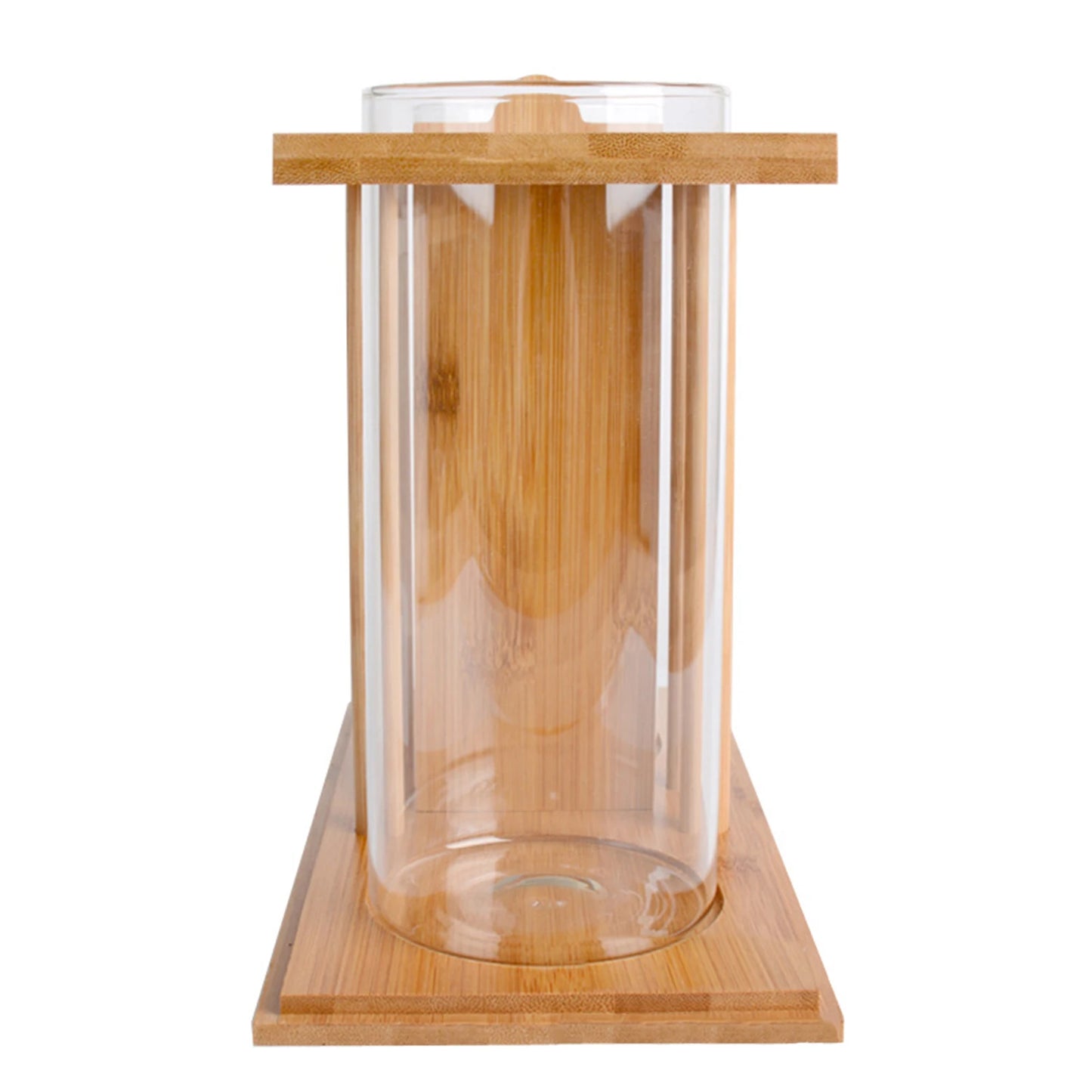 Mini Fish DIY Tank Creative Bamboo and Wood