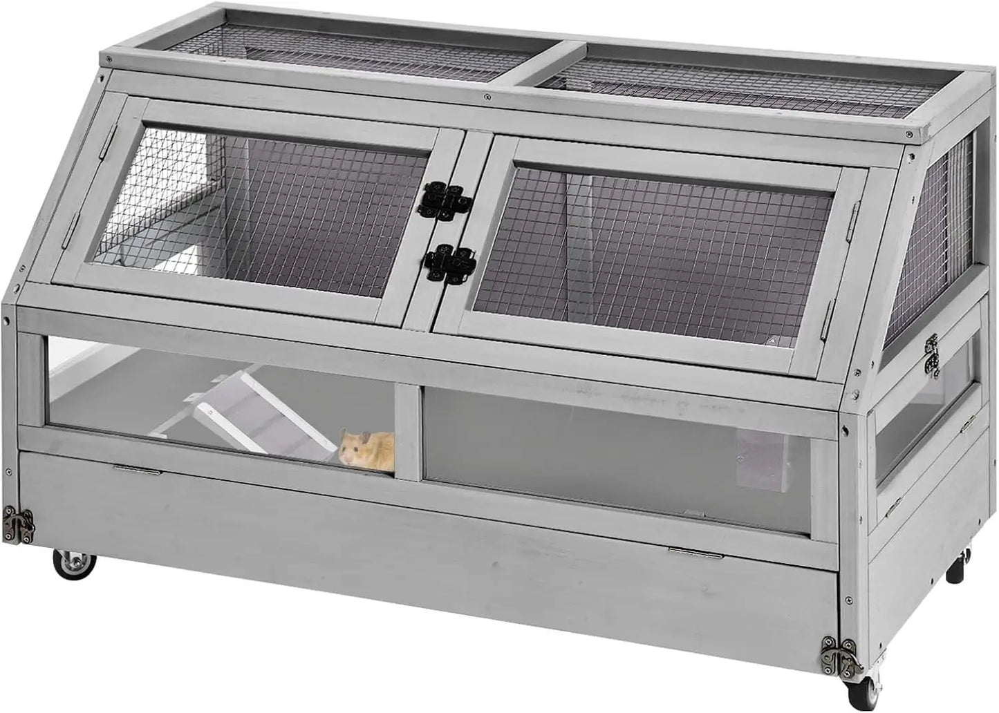 US Hamster Cage Guinea Pig Cage Metal Frame