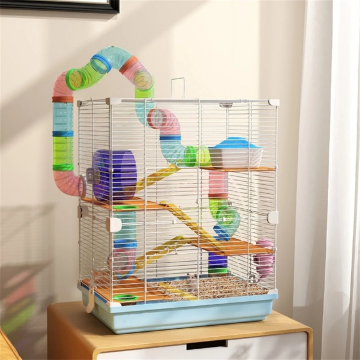 hamster cage luxury villa big golden bear hamster