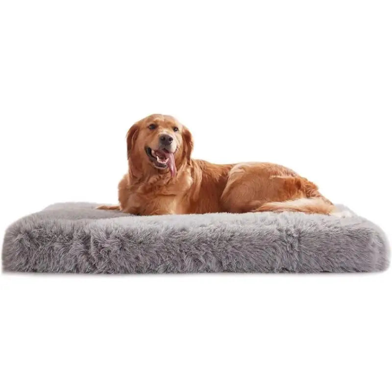 Dog Beds for Large Dogs, Plush Dog Crate Bed
