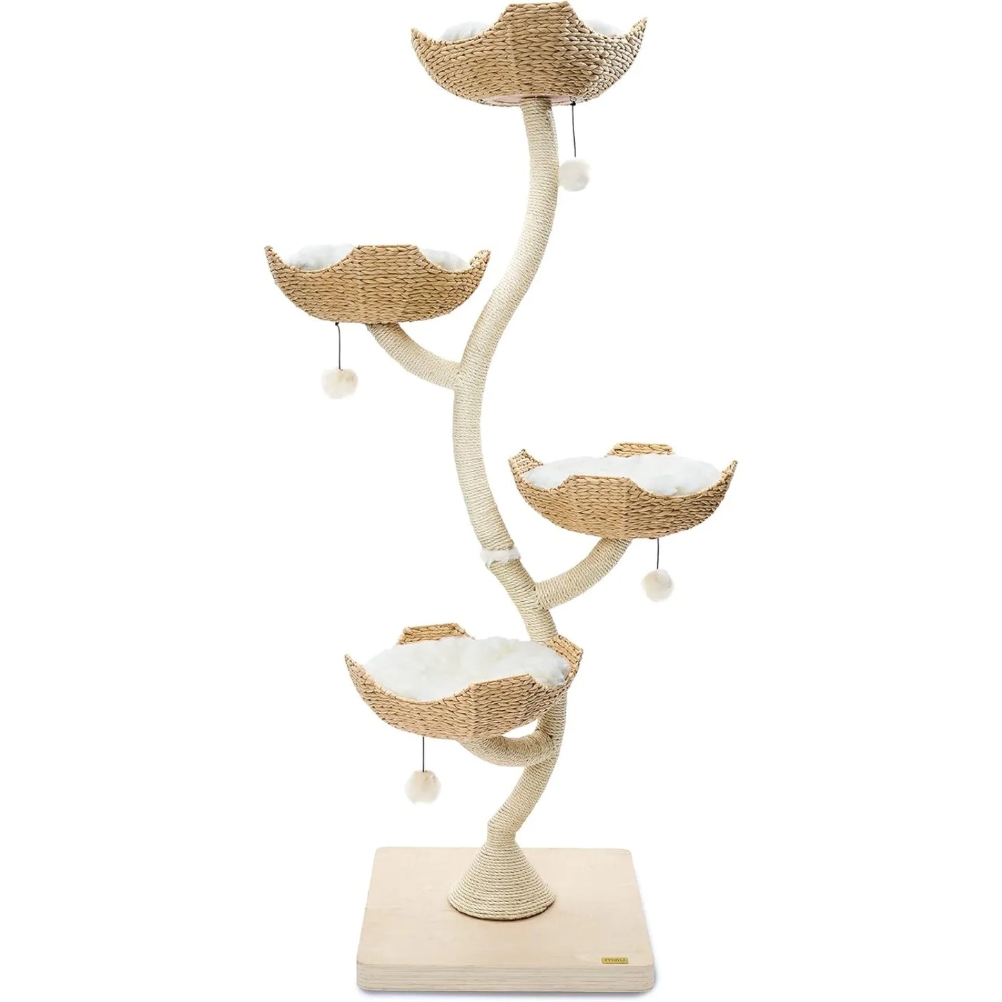 US MAU 73" Tall Modern Cat Tree Scratching Tower
