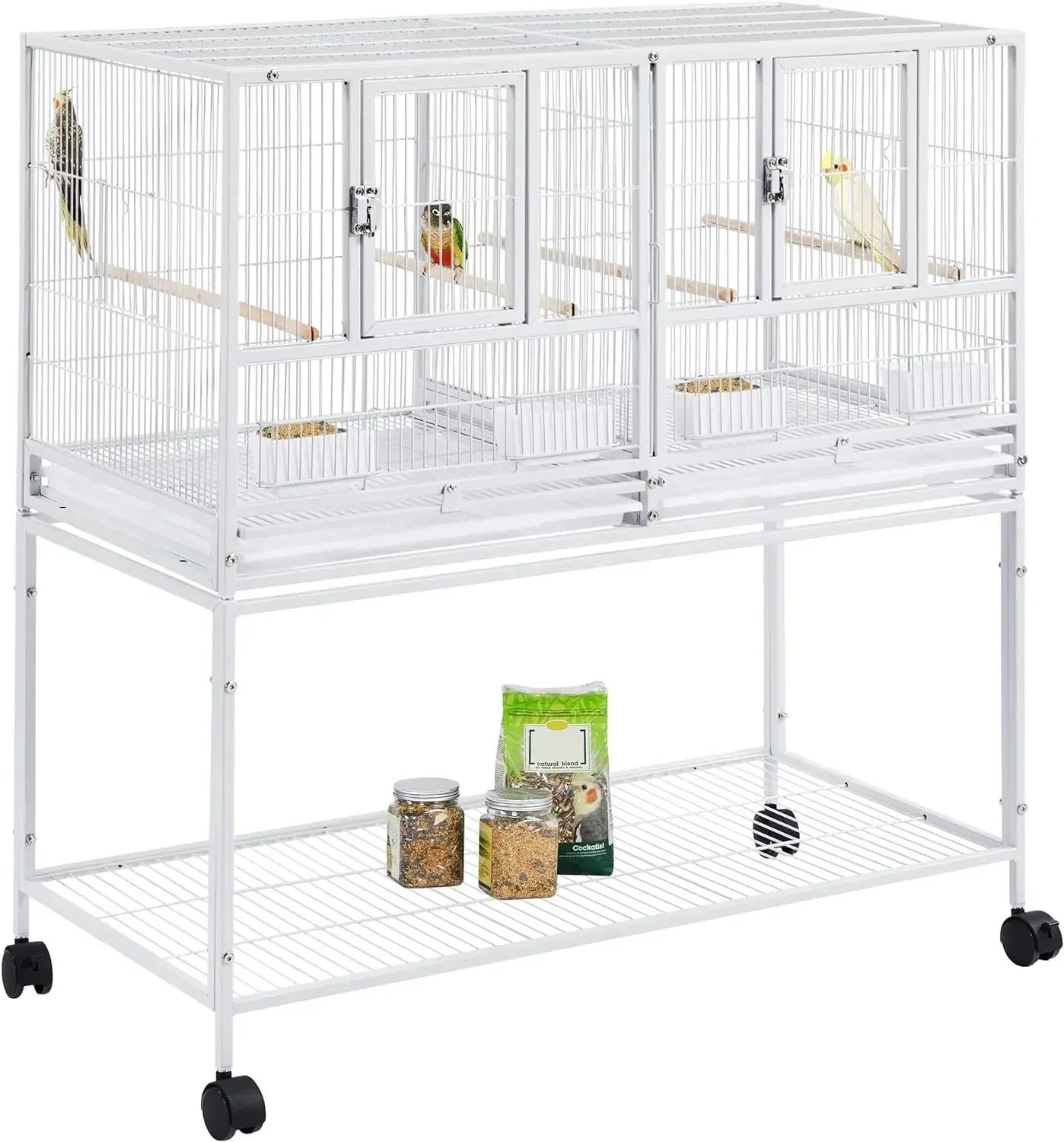 Bird Cage, 41.5 "stackable Separation, Canary Parrot Cage