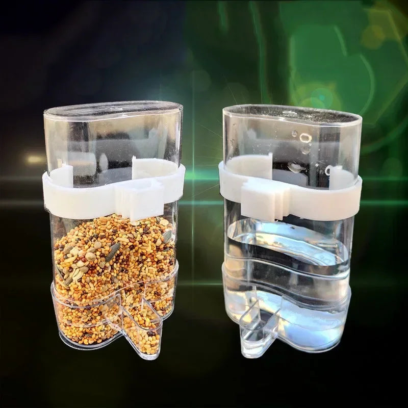 Birds Water Feeders Dispenser Automatic Bird Feeder