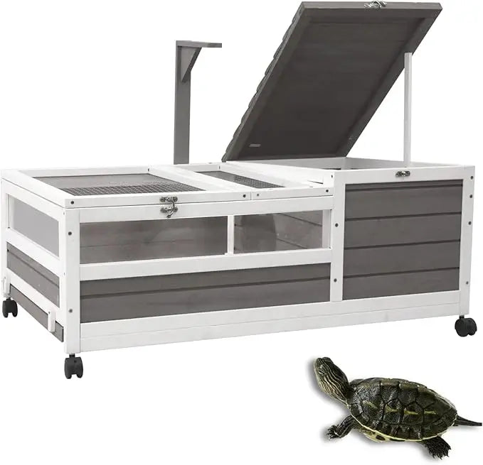 Tortoise Habitat Wooden Tortoise House