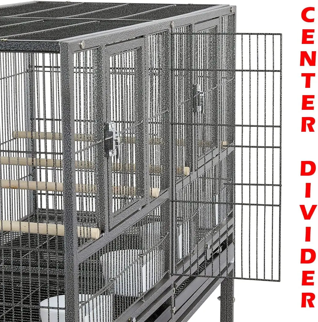Combo Breeding Stacker Center Divided Breeder Bird Flight
