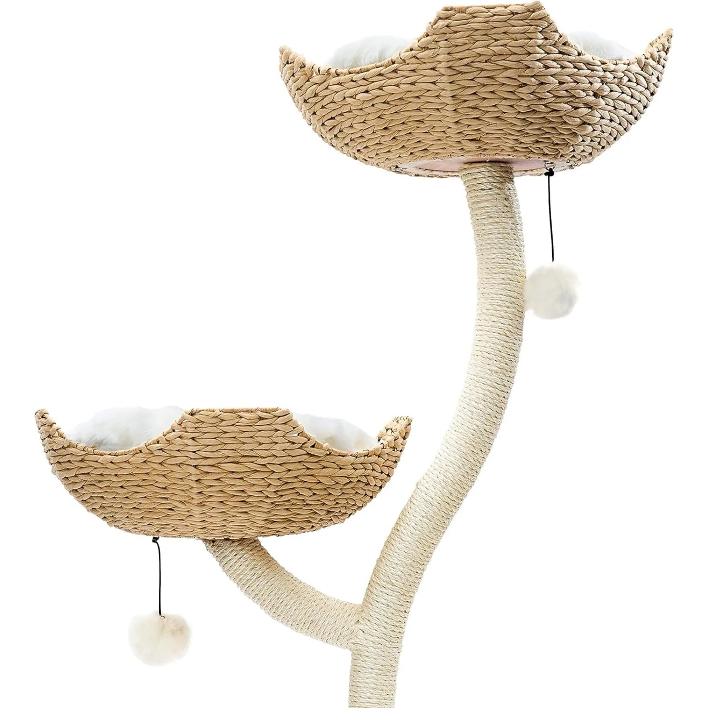 US MAU 73" Tall Modern Cat Tree Scratching Tower