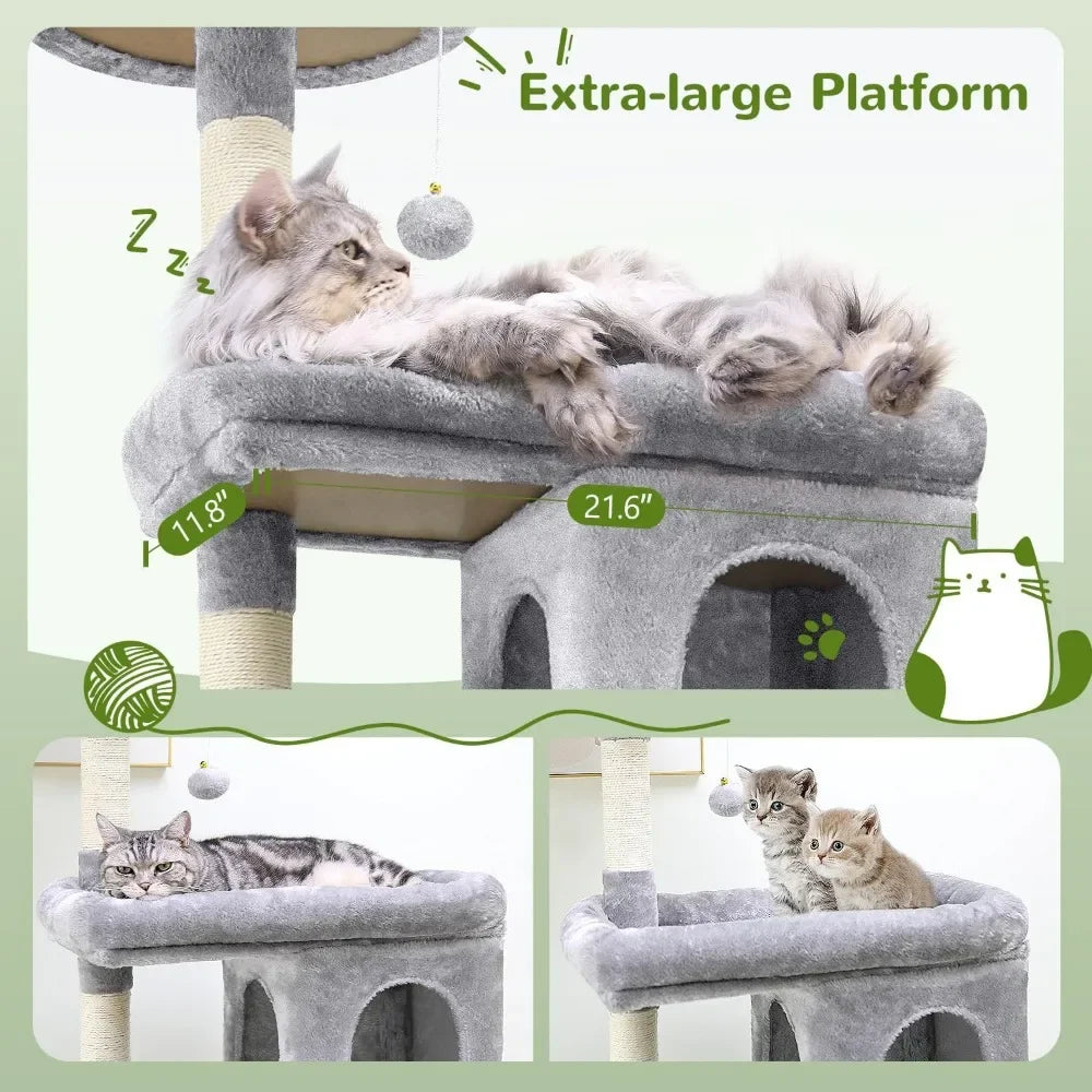 Heavy Duty Cat Trees for Large Cats,