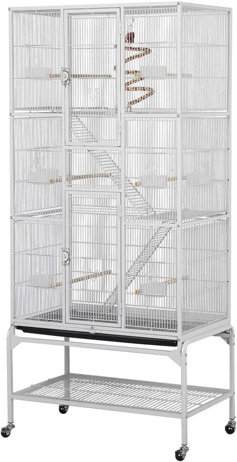 Extra Large Rolling Metal Small Animal Cage