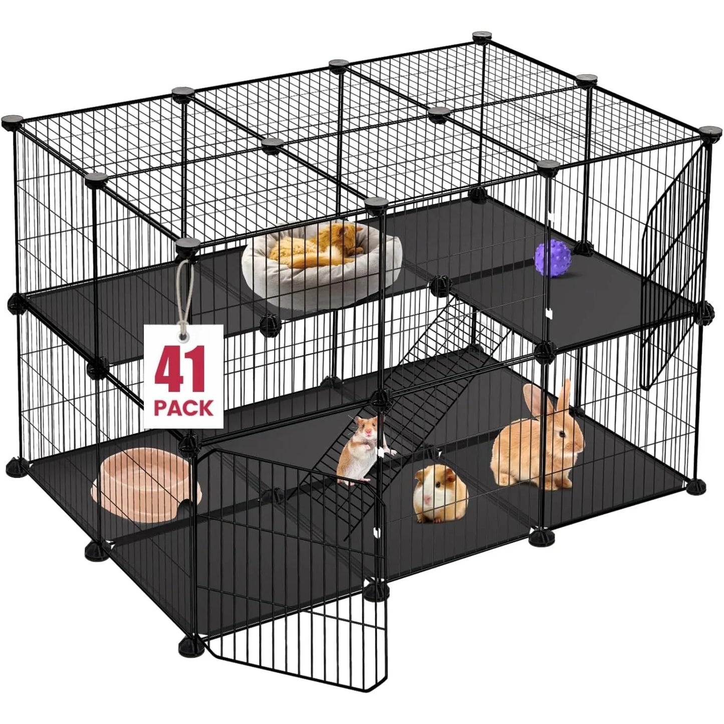 US Pet Playpen, Small Animal Playpen with 2 Doors
