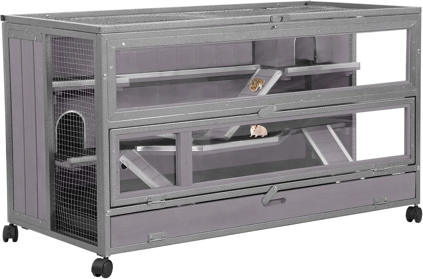 US Hamster Cage Guinea Pig Cage Metal Frame