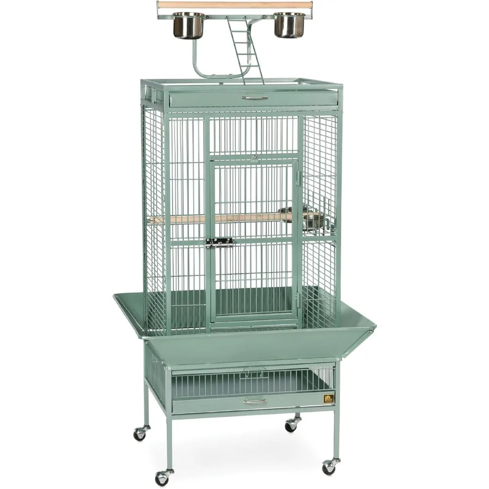 Select Bird Cage 3152SAGE Sage Green, 24-Inch by 20-Inch by 60-Inch