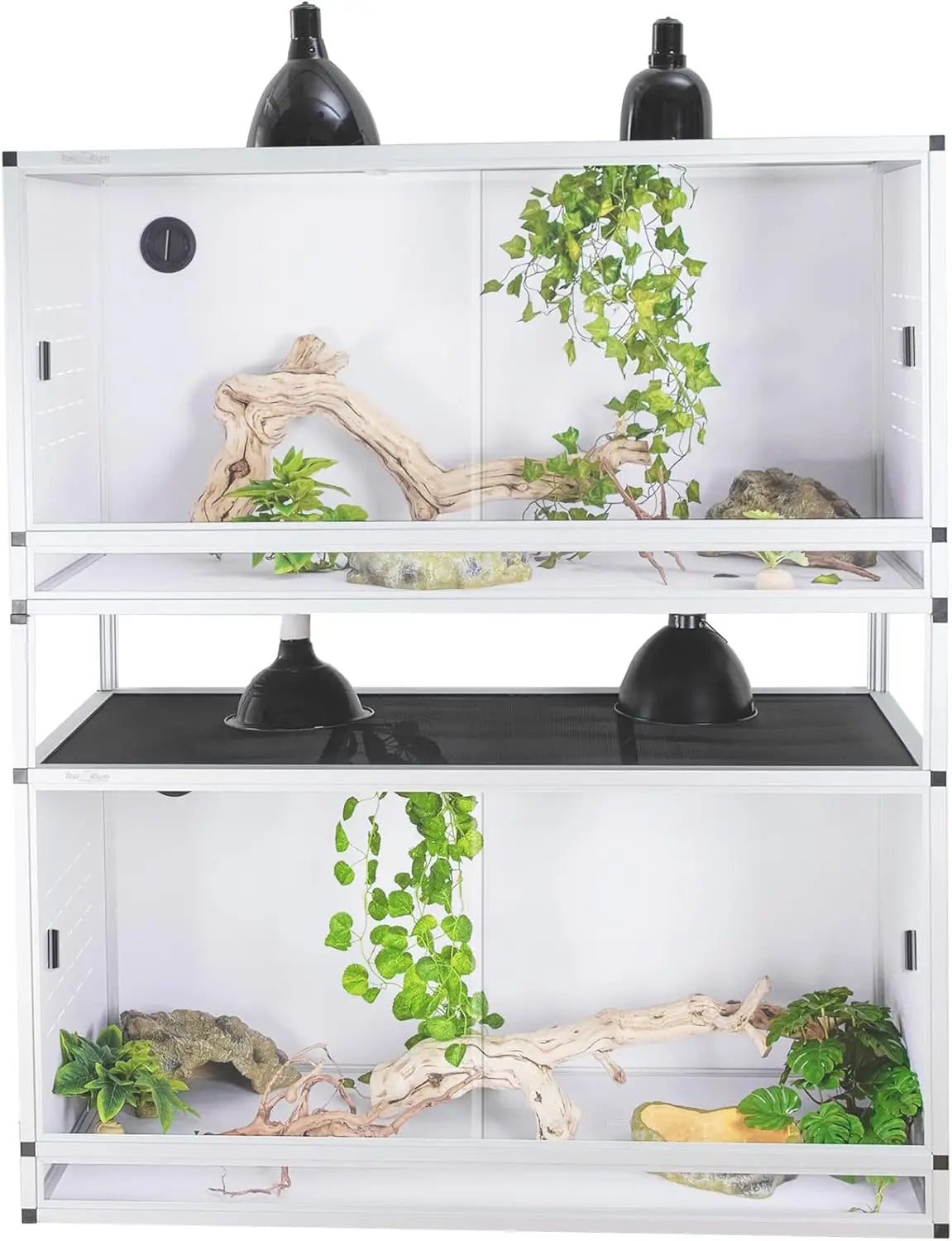 PVC Reptile Enclosure 40x16x16'' Large Reptile Terrarium