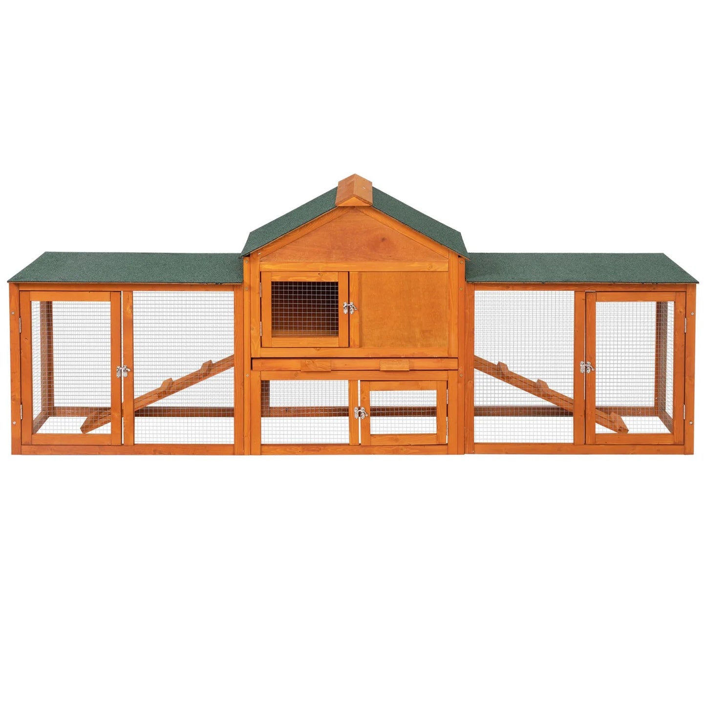 84" Rabbit Hutch Chicken Coop Wooden