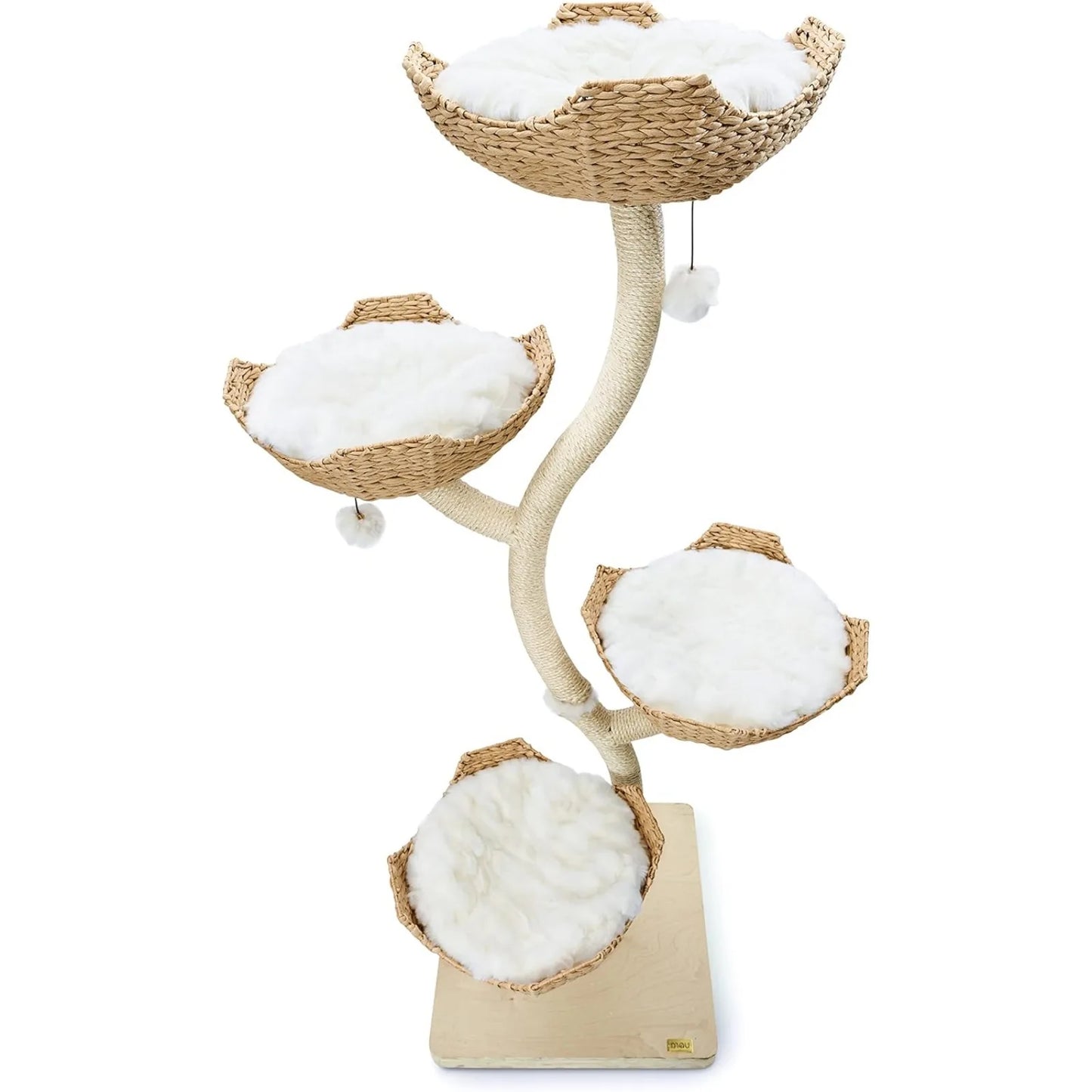 US MAU 73" Tall Modern Cat Tree Scratching Tower