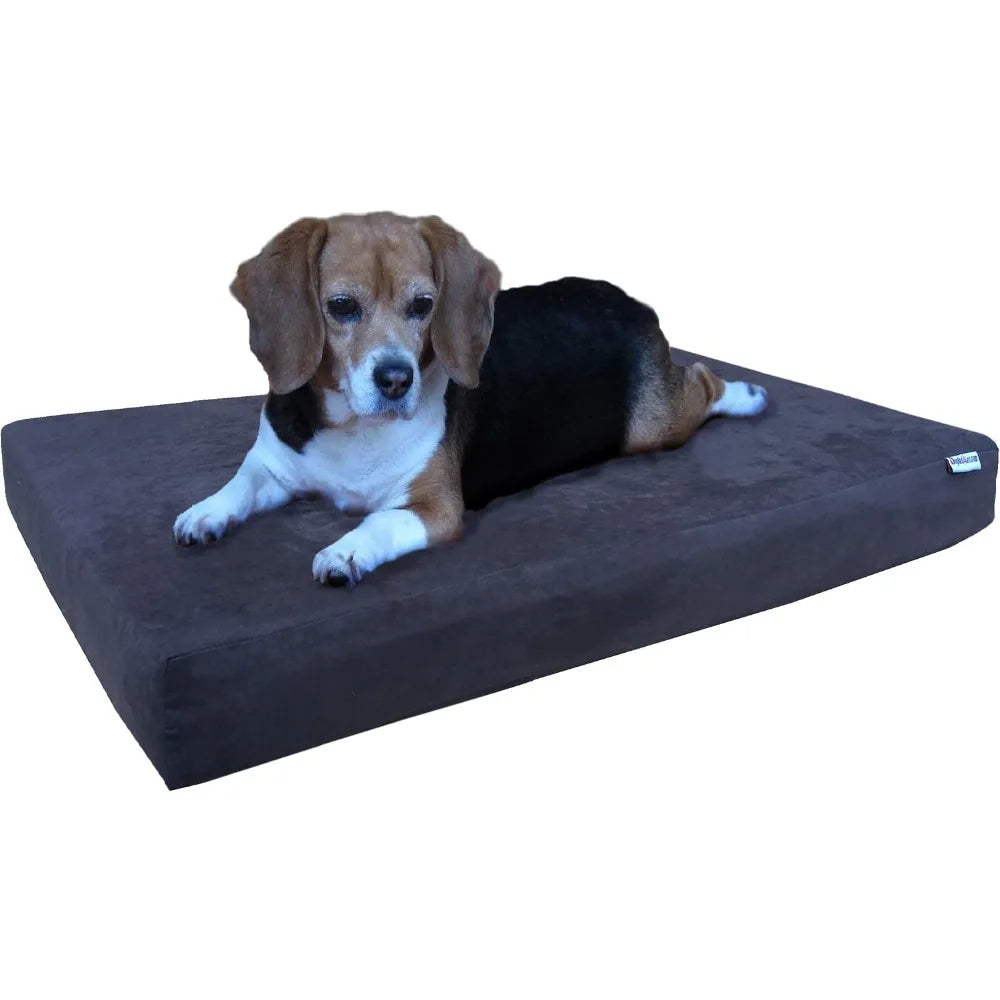 Orthopedic Small Medium Gel Memory Foam Pet Dog Bed